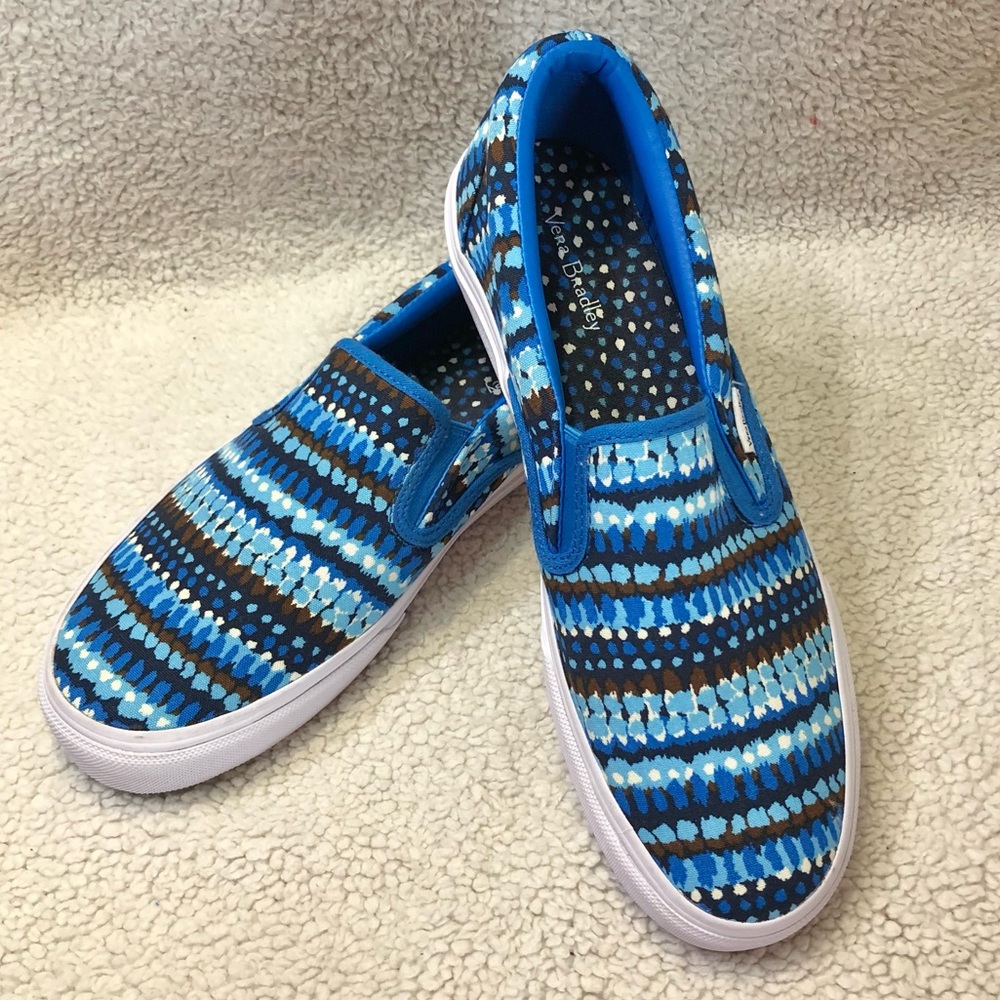 NWOT Vera Bradley Canvas Slip On Shoes - Picture 4 of 9